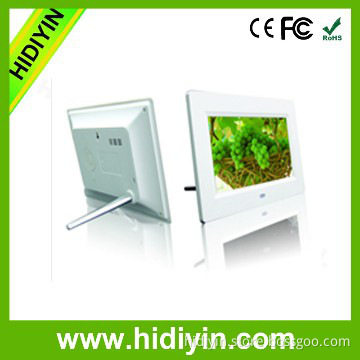 7"wooden wifi linux digital photo frame